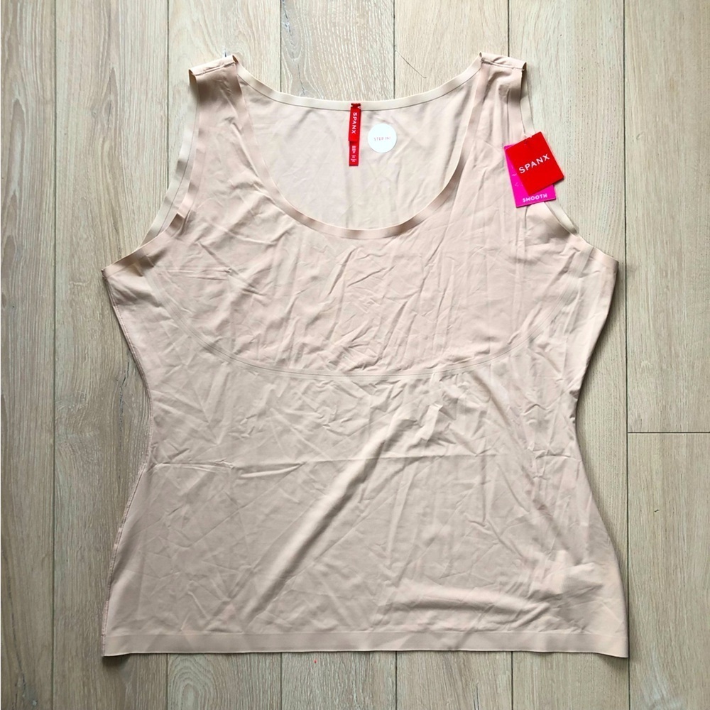 NWT Spanx Thinstincts Smooth Tank in Soft Nude Size 3X